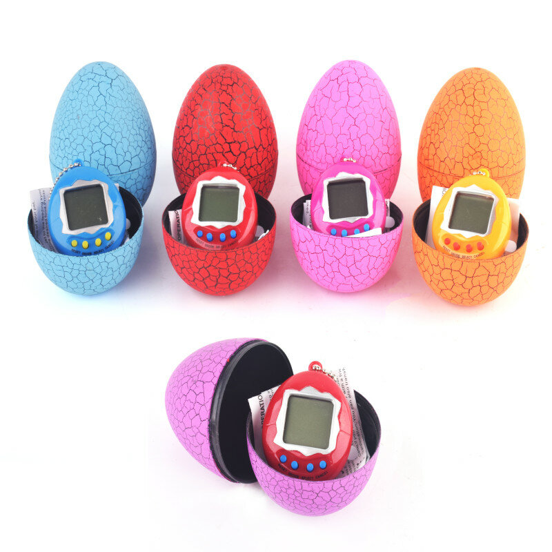 Tamagotchi สัตว์เลี้ยงอิเล็กทรอนิกส์ของขวัญพวงกุญแจไข่ไดโนเสาร์สัตว์เลี้ยงของเล่นของขวัญเพื่อ...