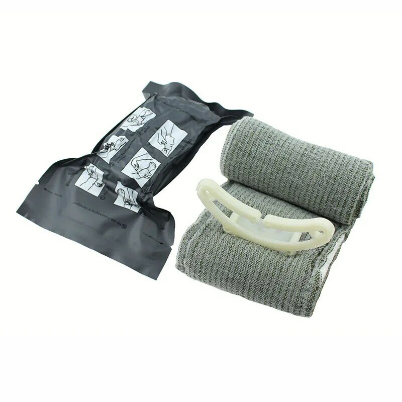 Hot Koop Israël Bandage Emergency Hemostatische Trauma Eerste Hulp Bandage Compressie Bandage Dressing Steriele Roll Bandage