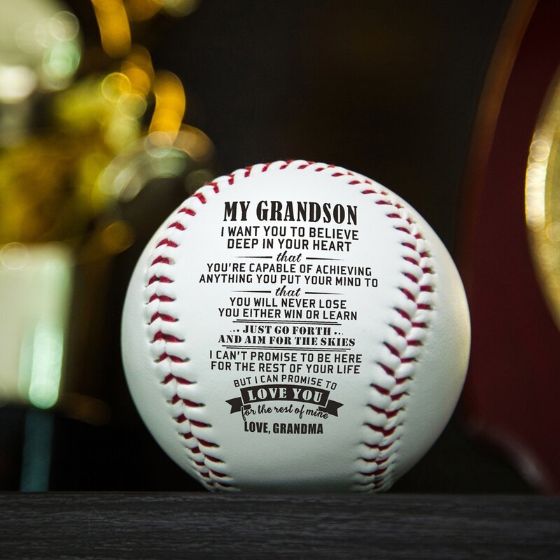 Equipo de béisbol de abuelo y abuela a abuelo, gran oferta, pelota Base blanca, práctica de béisbol, entrenamiento, Softball, costura a mano