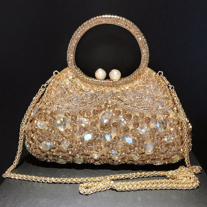 Bolso de mano de alta calidad para mujer, bolsa de hombro femenina, de marca famosa de lujo, para boda y fiesta, 2020