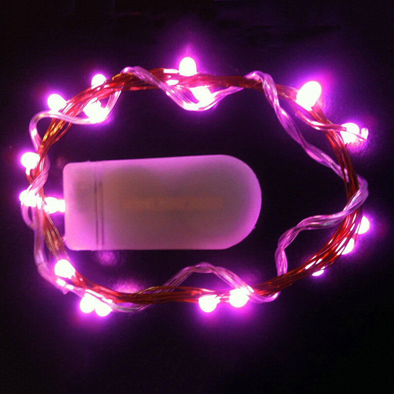 Tira de luces LED para decoración de habitación, tira de luces LED para fiesta navideña, hogar, 2 m3m