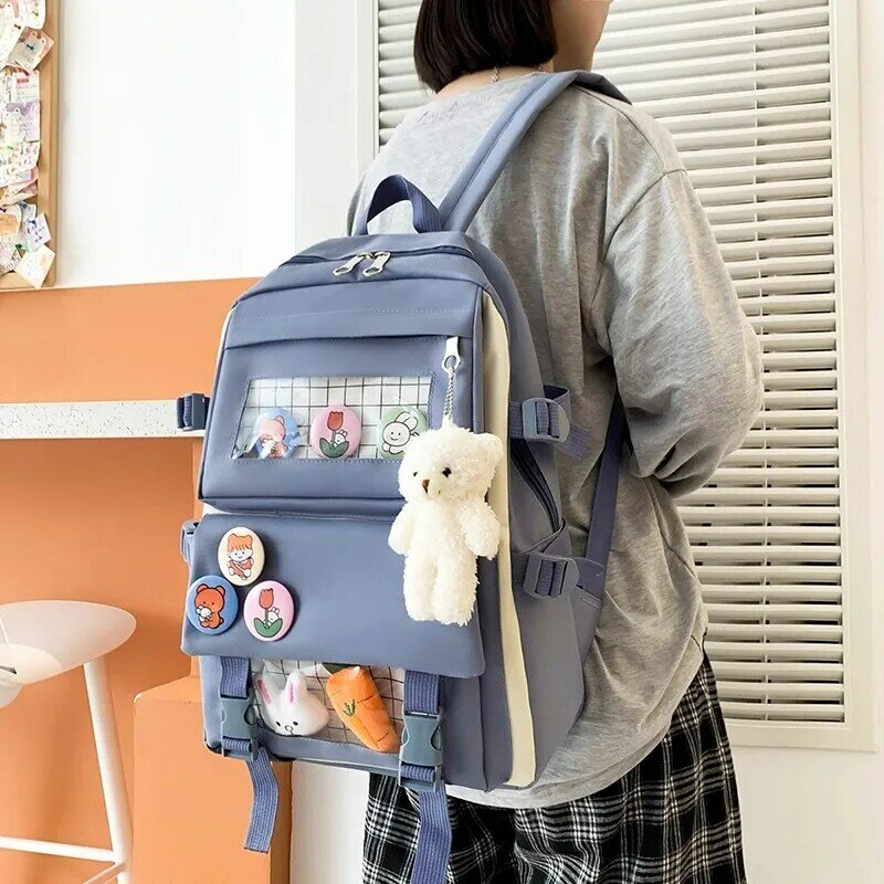 Kawaii frauen Schule Rucksack Nette Schule Taschen Für Mädchen