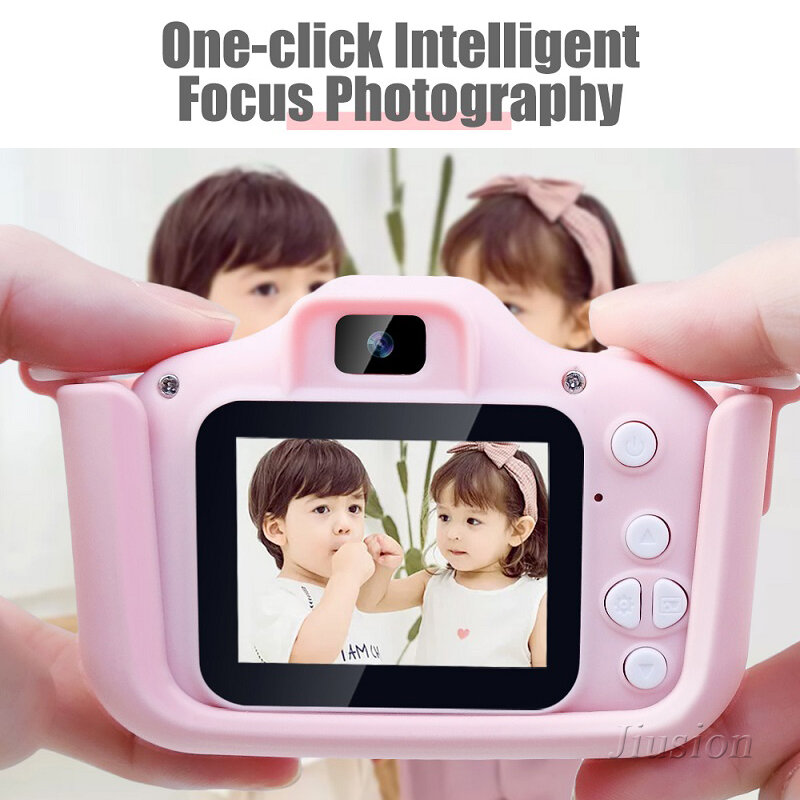 子供ミニデジタルカメラ 1080P 子供ビデオカメラギフトのおもちゃ 2.0 インチ HD キンダー写真ビデオカメラ