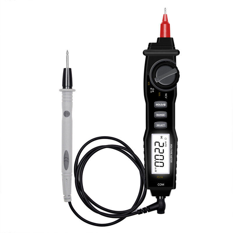 Multímetro Digital tipo bolígrafo eléctrico, multifunción, pantalla Digital, medidor de voltaje y corriente, medidor de resistencia manual