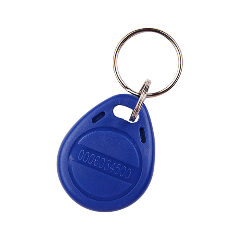 Porte-clés de proximité étanche en ABS 125KHz TK4100, étiquette RFID sans contact