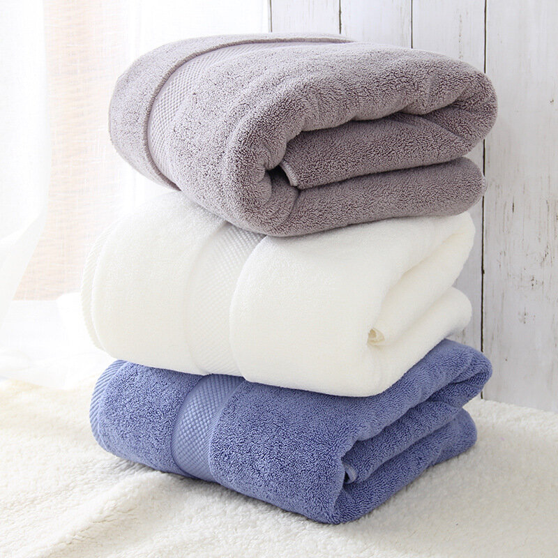 2021 cotton thick 800g bath towel 80 * 160 adult soft and comfortable bath towel