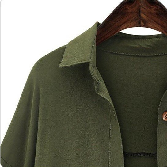 Gabardina corta clásica para mujer, abrigo informal Vintage de gran tamaño, con una hilera de botones, a la moda, Otoño/otoño, 2021