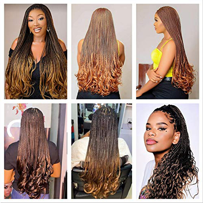 Spiral Curls 20inch Loose Wave Synthetic Braiding Hair Extension Pre Stretched Crochet Braids For Black Women