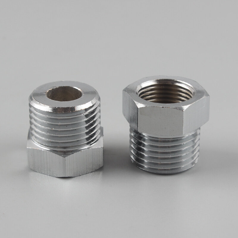 304 Stainless Steel G1/2'' To G3/8''&G1/4'' Thread  Garden Irrigation Connector Water Tap Adapter Water Tank Accessory Sealing