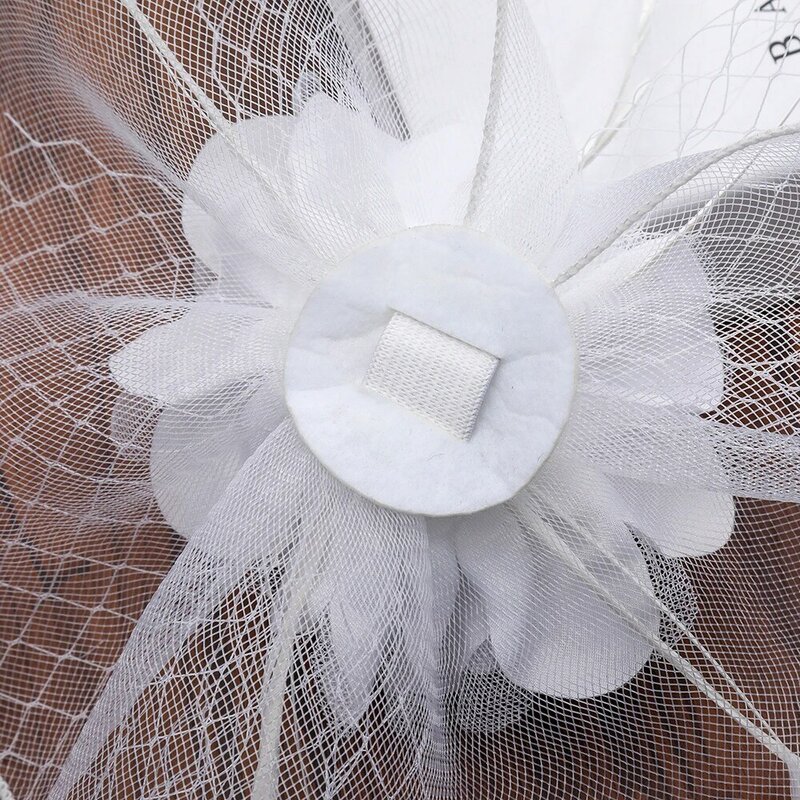 Molans Beautiful Retro Flower Headband for Bridal Hair Accessories Fashion Feather Fringed Hairpin Hair Hoop Wedding Style