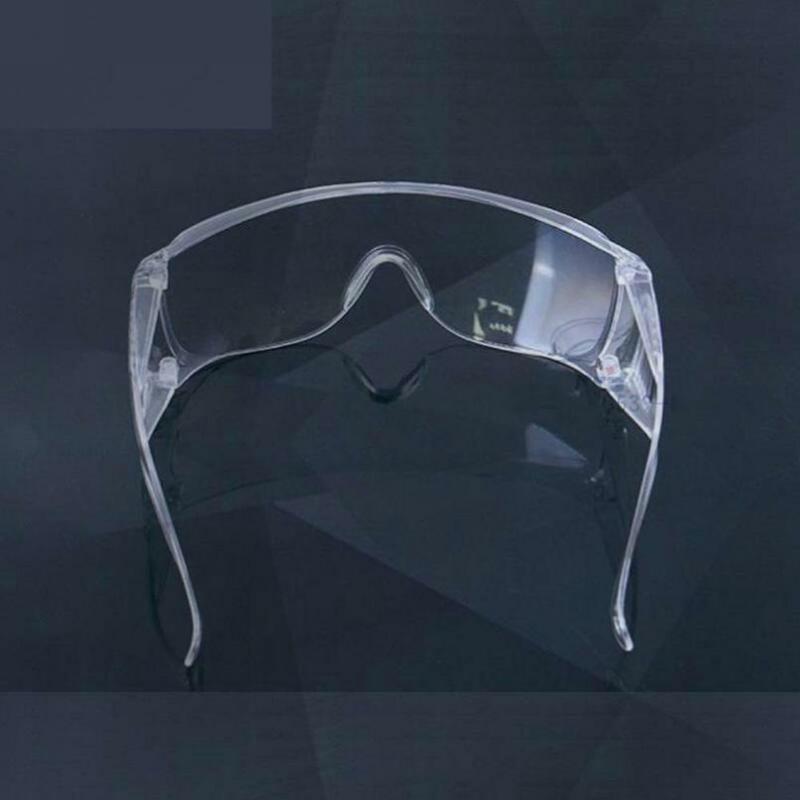 Óculos de segurança proteção para os olhos anti-poeira resistente óculos de proteção transparente ocular