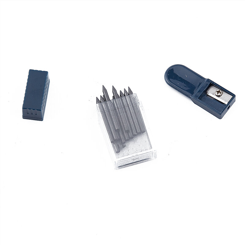 Afilador de lápices con núcleo de brújula, herramienta de escritura de papelería de plomo para estudiantes de la escuela y el hogar