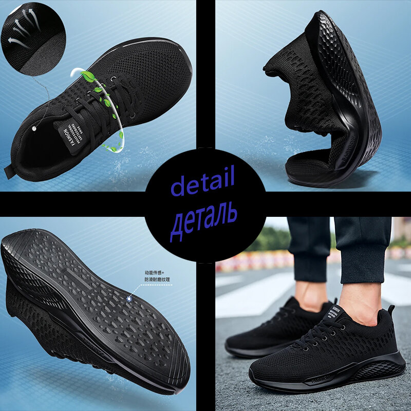 الرجال احذية الجري 2021 تنفس شبكة ضوء عدم الانزلاق أحذية رياضية غير رسمية رجالي أحذية رياضية مريحة المشي في الهواء الطلق أحذية رياضية