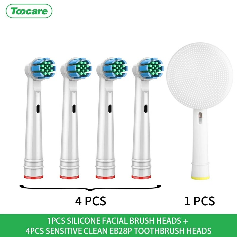 replacement toothbrush heads for oral-b precision clean/3D white/floss action /sensitive electric toothbrush heads