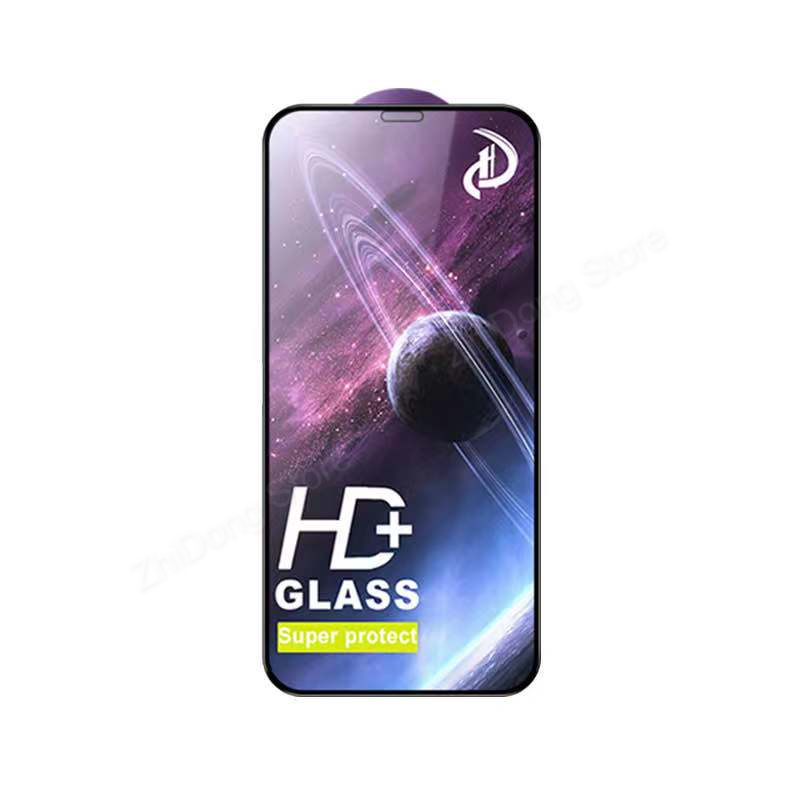 Protetor de tela de vidro temperado para iphone, película de cobertura total para iphone 11 12 13 mini pro max x xr xs max 7 8 6s plus se2020