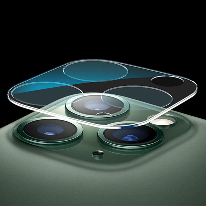 Pelindung Layar Lensa Kaca Tempered Kamera Penutup Penuh untuk Iphone 13 11 12 Pro Max 12 13Mini 13 Pro 12 Pro 11Pro Film Pelindung