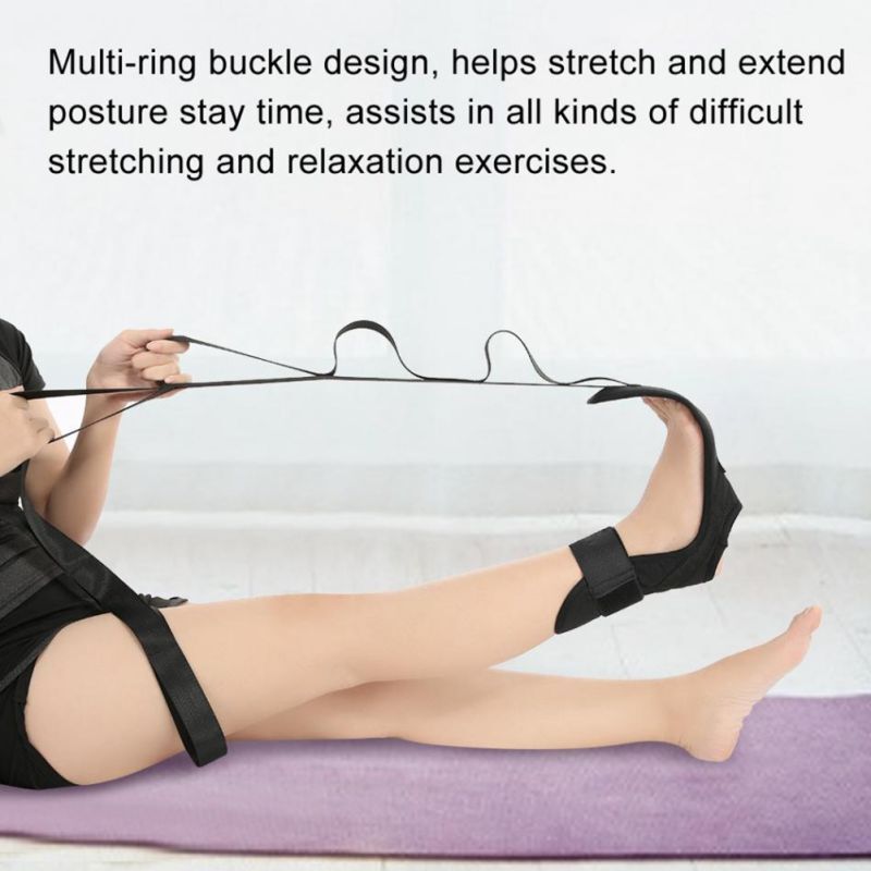 Cinto de cadarço fitness, cinto auxiliar de alongamento para ligamento de tornozelo anti-gravidade, acessórios de rede aérea