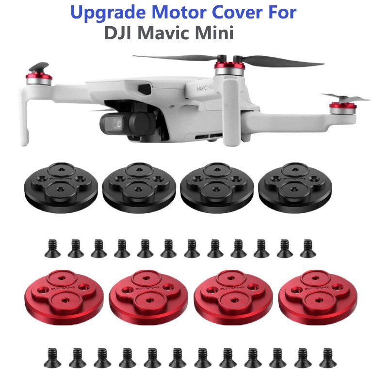 Upgraded Motor Covers Scratch-proof Propellers Protective Aluminum Alloy Motor Cover For DJI Mavic Mini 2/SE Drone Accessories