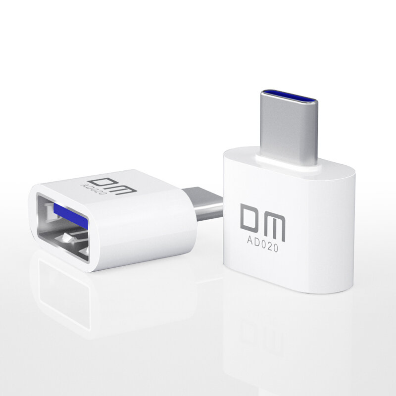 DM Type-C USB-C Kết Nối Loại C Nam để USB OTG Nữ Adapter Chuyển Đổi Cho Máy Tính Bảng Android Điện Thoại Đèn Flash ổ đĩa U Đĩa
