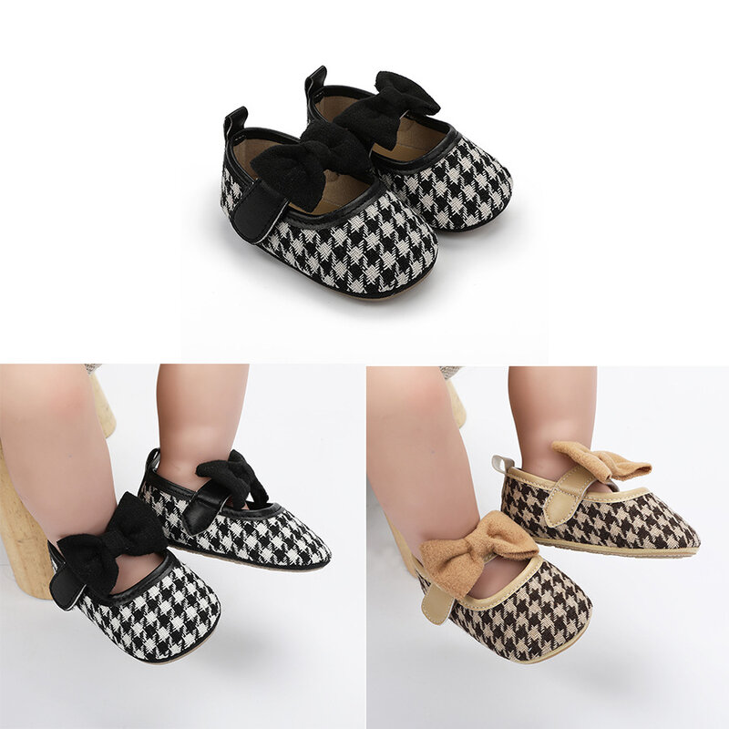 Newborn Baby Toddler Shoes Girls Fashion Bow Princess First Walkers Cute for Kids Up To 1 Prewalker Baby Girl Shoes