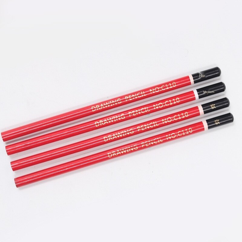 Zestaw szkiców Qi Li malowanie węgiel pióro sztuki prezent dla studentów żelaza zapakowane szkicowanie ołówek zestaw do malowania zestaw