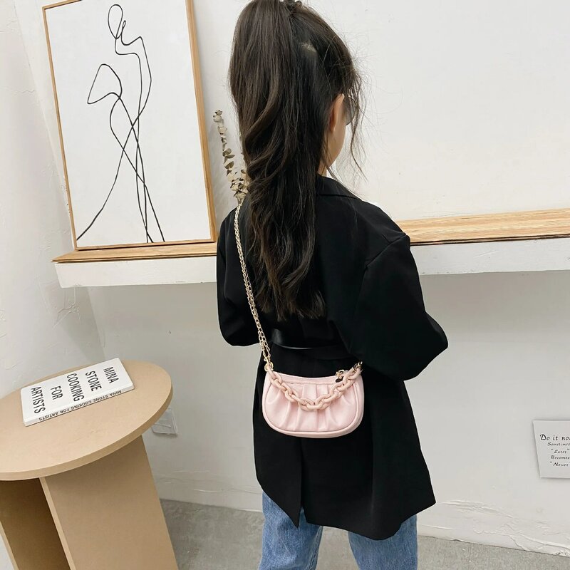 Dzieci Mini torebki i torebki 2020 torby na ramię ze skóry PU dla kobiet mała portmonetka Girls Party portmonetka na drobne upominki