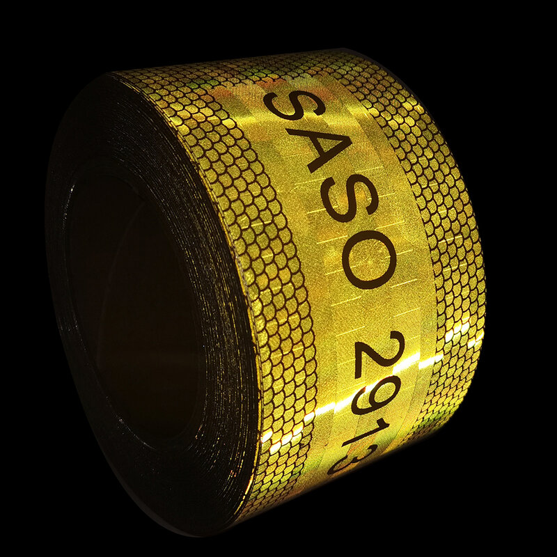 Reflective tape Reflective Adhesive Sticker Conspicuity Tape For Truck Trailer SASO 2913 Car Reflector
