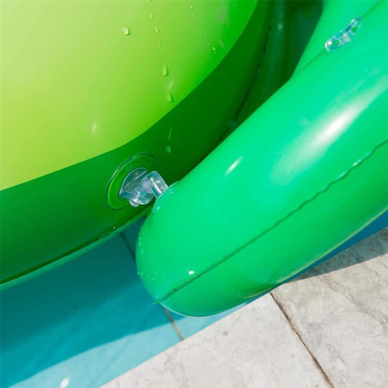 Tapete de natação inflável pvc adultos natação linha dos desenhos animados kawaii água portátil piscina tubo anel para ao ar livre