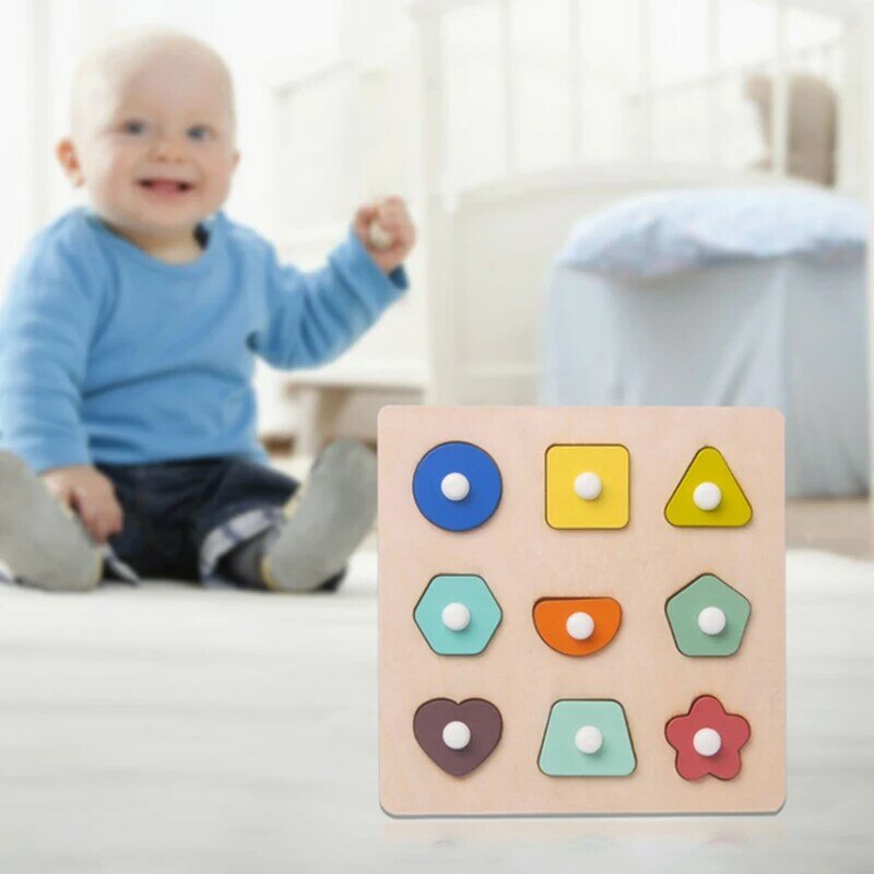 Drewniane Puzzle dla dzieci zabawki bez zadziorów cyfrowy kształt pasujące Puzzle matematyczne nauka przedszkolna poznawaj zabawki edukacyjne