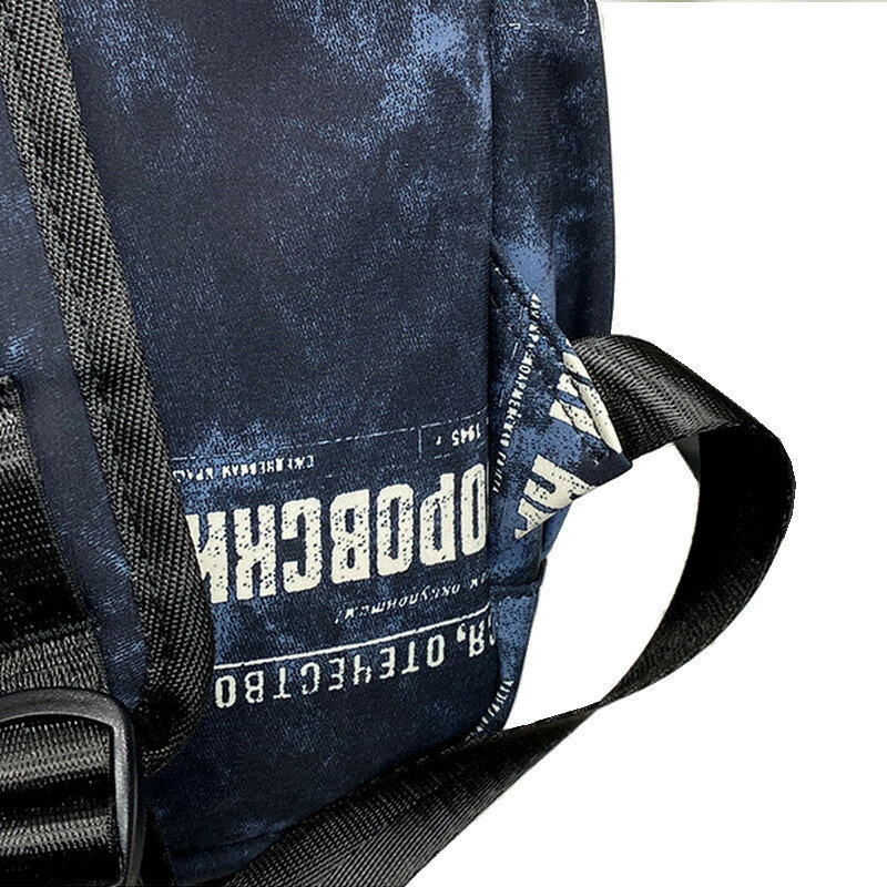 Originalกระเป๋าเป้สะพายหลังVintageสำหรับวัยรุ่นวิทยาลัยการพิมพ์ผ้ากระเป๋า1114