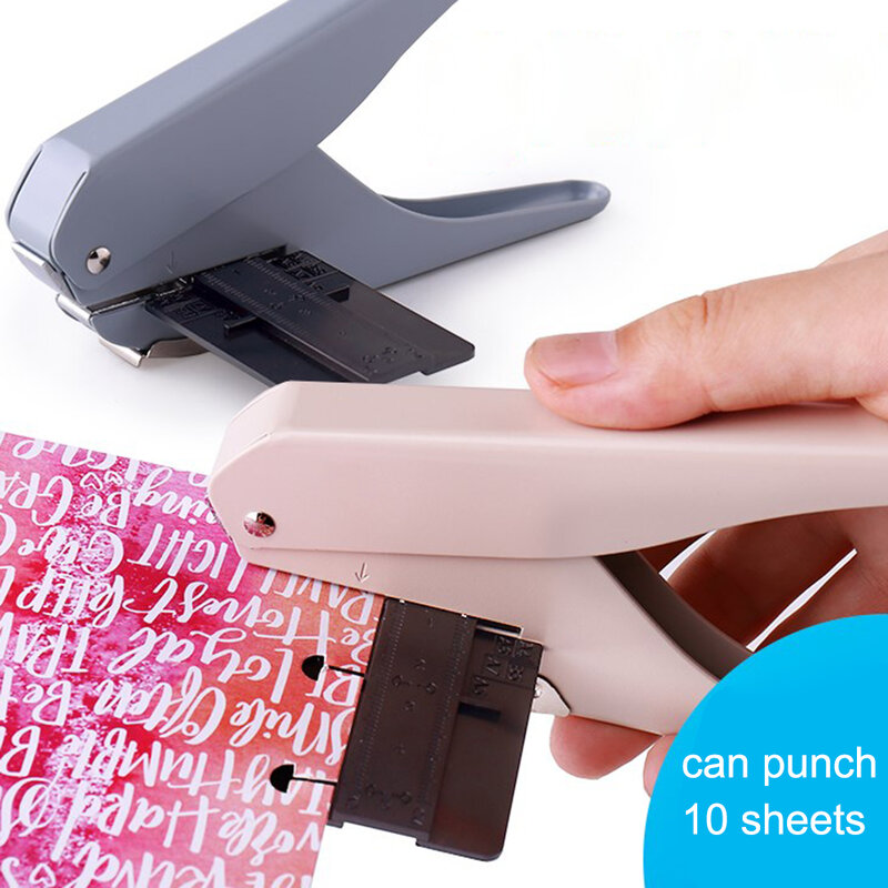 Perforadora Manual creativa, perforadora en forma de seta, cortador de papel tipo T, material de oficina
