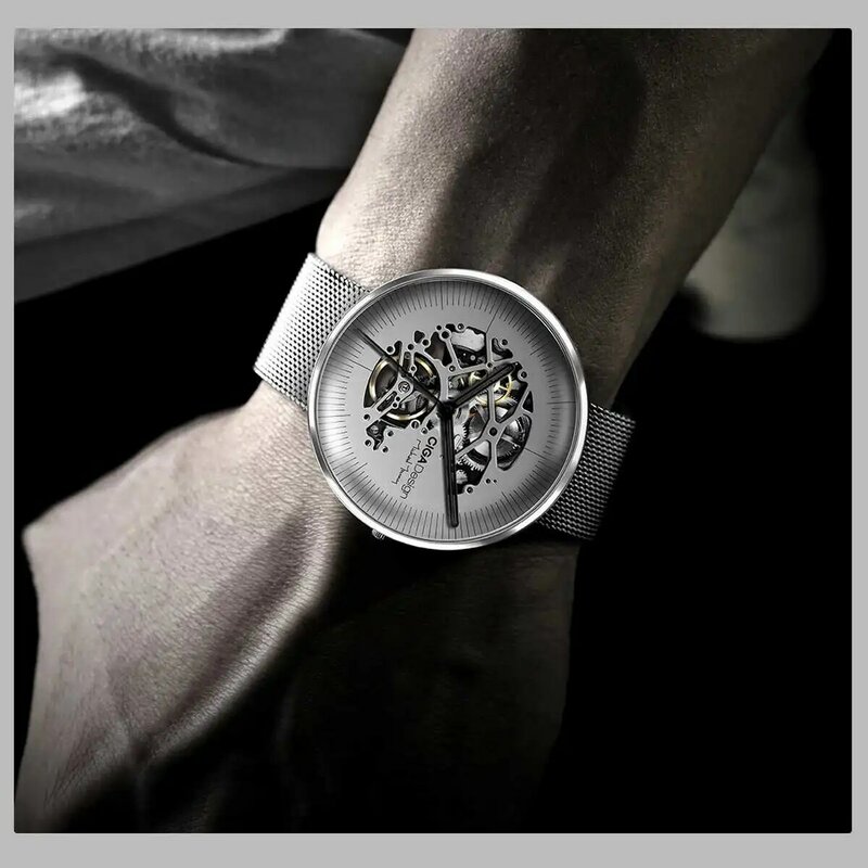 CIGA Design Top Design Brand CIGA Mechanical Watch MY Series Automatic Hollow Mechanical Watch Men's Fashion Watch
