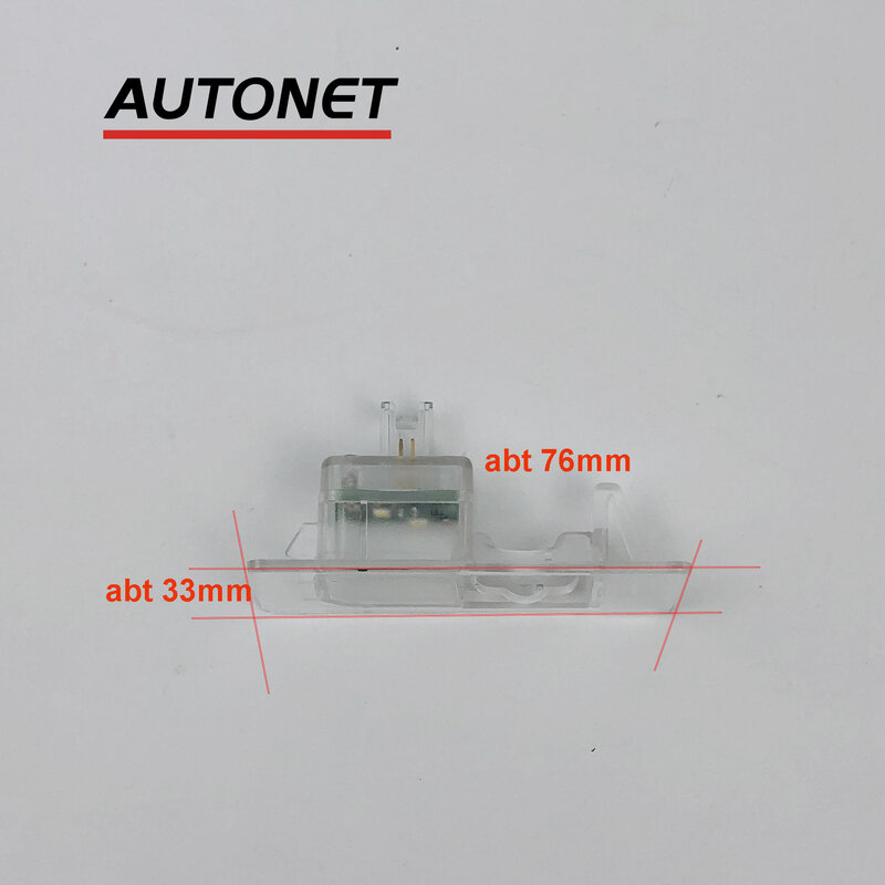 Autonetด้านหลังสำหรับVolkswagen Touran 2010 2012 2013 2014 2015 ย้อนกลับกล้อง/แผ่นใบอนุญาตLedรถกล้อง