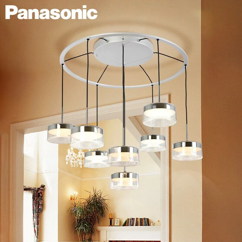 Panasonic Nordic Modern Loft Hanging Light LED Pendant Light for Restaurant Bar Living Room Bedroom Pendant Lamp Decor Luminaire