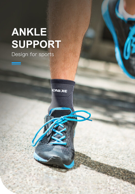 Aonijie 1 pçs esportes ao ar livre tornozelo almofada suporte tornozelo guarda compressão manga protetora para correr basquete e4404