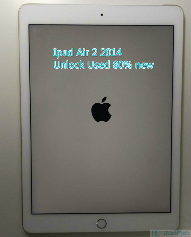 원래 리퍼브 애플 iPad 에어 2 IPad 에어 2014 와이파이 9.7 "잠금 해제 공간 회색, 실버 색상 100% 테스트 좋은 일.