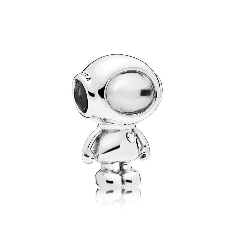 925 prata esterlina grânulo espaço universo série é adequado para pandora charme pulseira, que é projetado para moda feminina diy