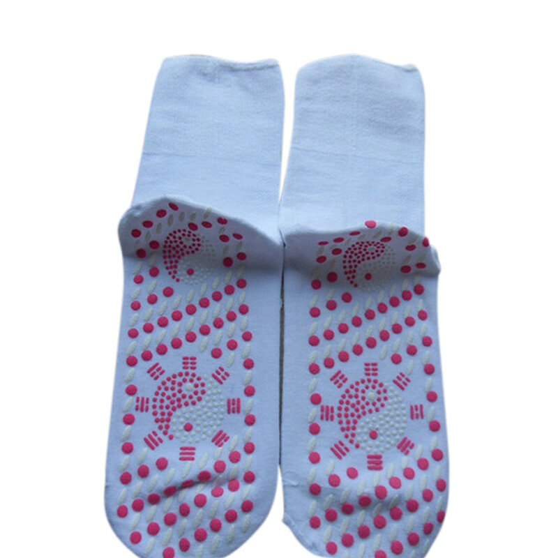 Turmalina meias magnéticas auto aquecimento terapia meias cuidados de saúde quente unisex nyz loja