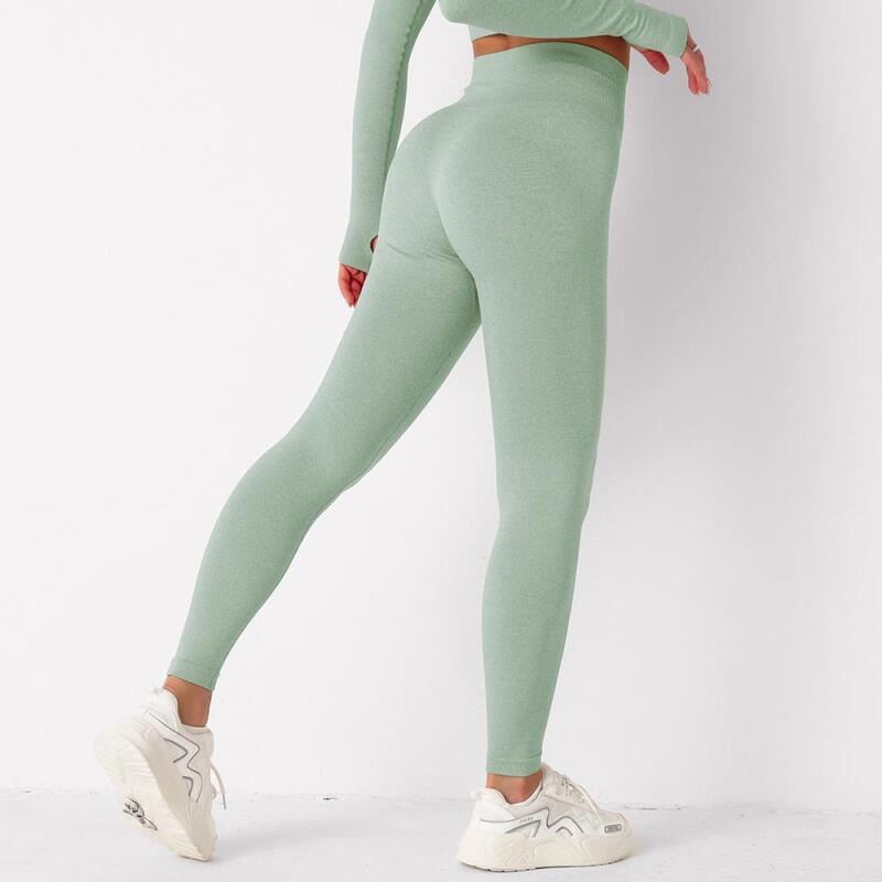 Celana Yoga Push Up Legging Mulus Wanita Celana Gym Celana Ketat Pinggang Tinggi Legging Kebugaran Wanita Celana Ketat Olahraga Lari Wanita Gym