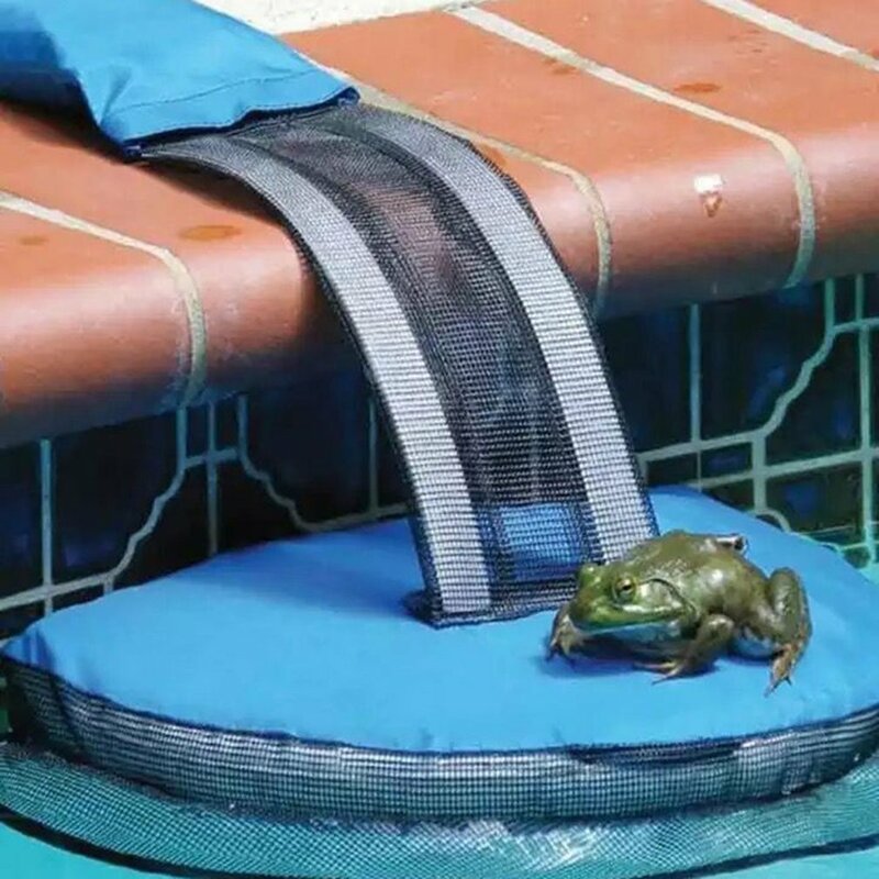 Ucieczka netto pływający krok dla żab zwierzęta zwierzę ucieczka netto Swimline basen Critter ucieczka nachylenie basen akcesoria