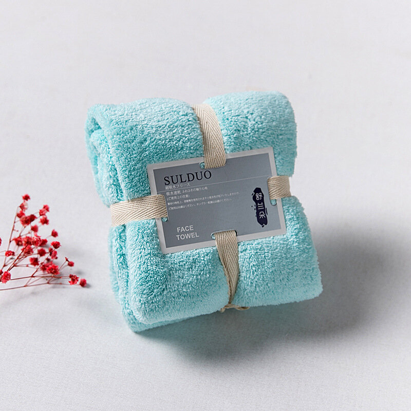 80*36cm multicolorido toalha de banheiro do agregado familiar microfibra sólida rapidamente seca toalha de cabelo das mulheres toalha de rosto toalha absorvente