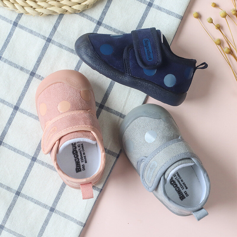 Новинка 2021, обувь для маленьких девочек, весенне-Осенняя обувь для мальчиков 0-3 лет, повседневная обувь для новорожденных с мягкой подошвой ...
