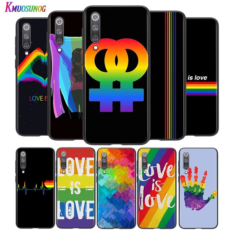 Gay Lesbian LGBT Rainbow Pride per Xiaomi Mi 8 9 10 11 10i 11i 10 10Pro 11Pro CC9 A3 9T 10T Lite Pro Se custodia per telefono Ultra 5G
