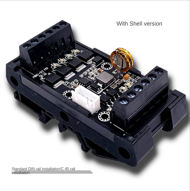 Placa de control industrial programable, 10-28v32 bits, brazo de alta velocidad, proceso de pasta de doble cara, PLC de pequeño volumen