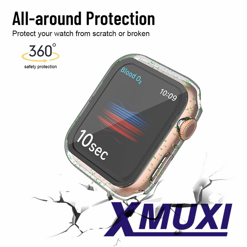 Hard Case for Apple Watch Cover Series SE/6/5/4/3/2/1 38mm 42mm Cases for Iwatch 40mm 44mm Watch Accessories XMUXI81019