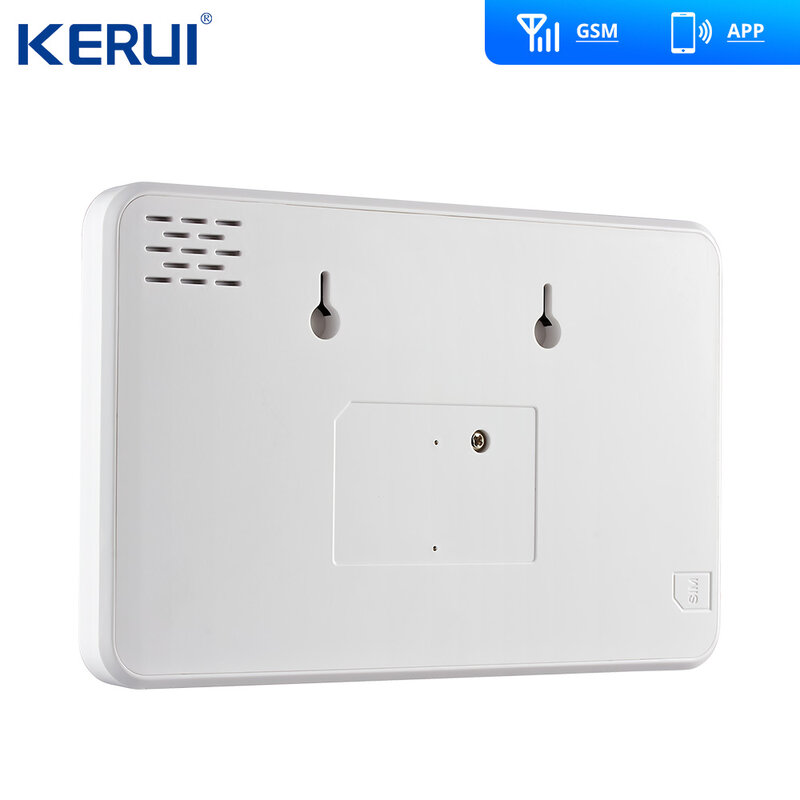 Kerui-G18 GSM 경보 시스템 TFT 안드로이드 IOS 앱 터치 키패드, 안드로이드 ISO 앱 스마트 홈 도난 경보 시스템 모션 센서