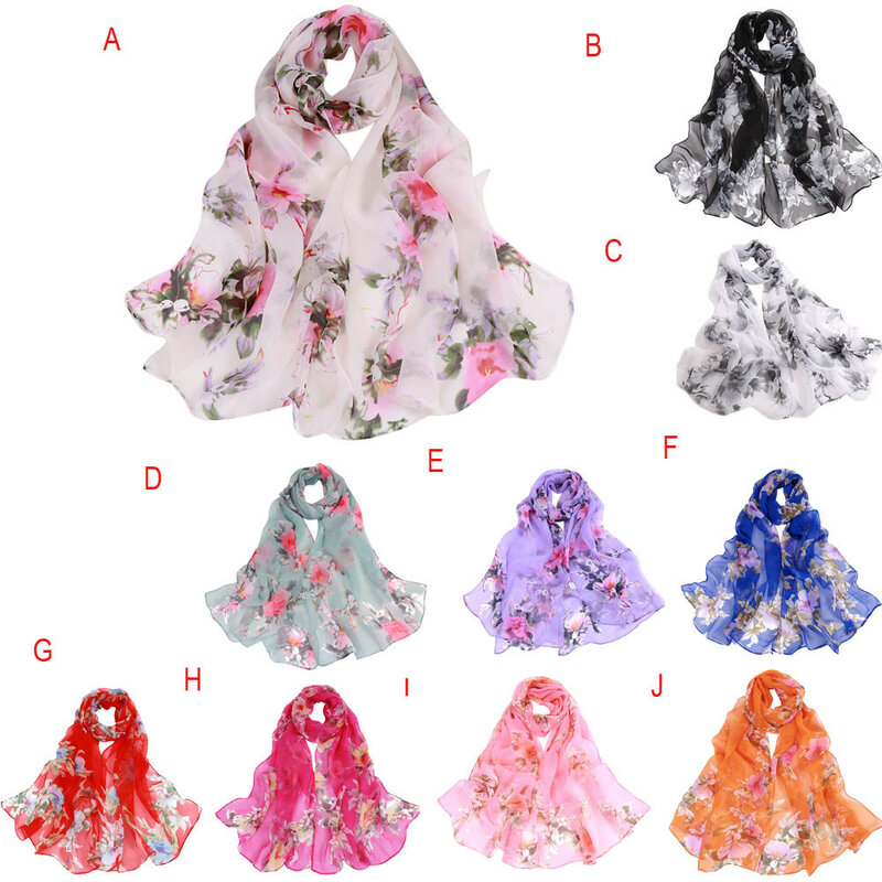 Шарф с принтом цветущего персика, накидка, Модный цветочный дизайн, Длинные мягкие шарфы, женская летняя Длинная пляжная шаль, зимние шарфы