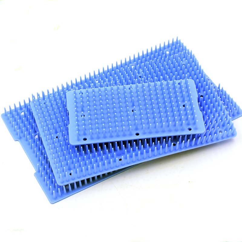 Middle silicone mat silicone mats for sterilization tray case box surgical