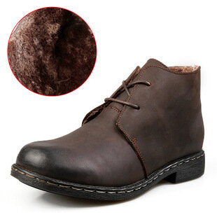 2021 jesienne i zimowe męskie buty Martin męskie ciepłe wysokie bluzka bawełniana wierzchnia warstwa skóry wołowej koreańska skóra buty ZZ428
