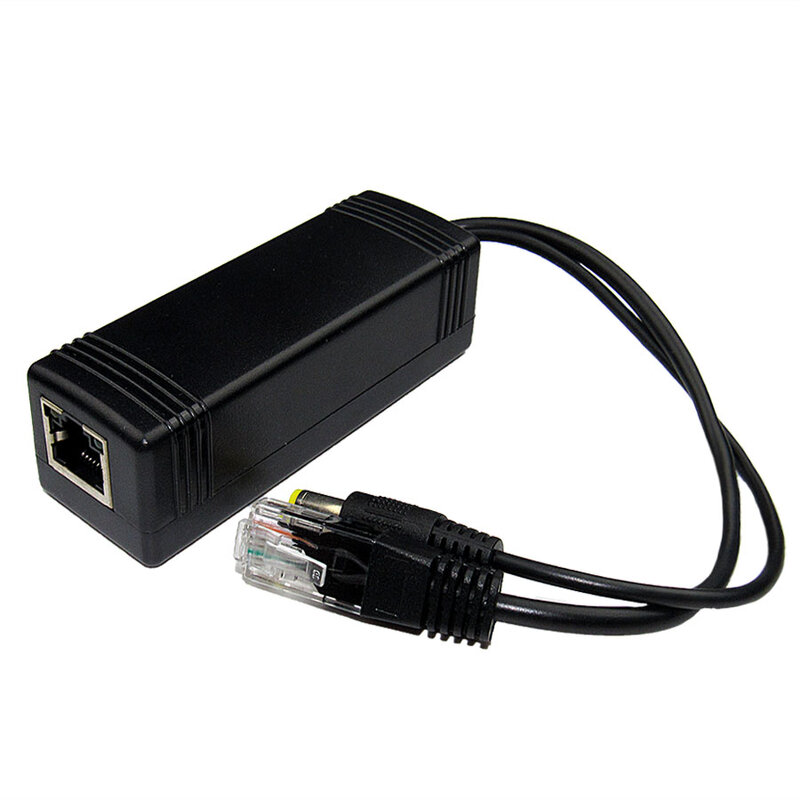48V do 12V 2.5A wysokiej jakości 30W Adapter POE kabel POE Splitter moduł zasilania 12v separator combiner dla kamera telewizji przemysłowej